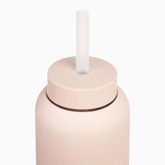 Bink Made Bink Made - Silicone Lounge Straw and Cap for Mama Bottle, Stone