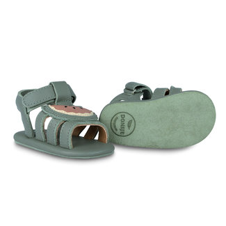 Donsje - Sadie Leather Sandals, Watermelon - Charlotte et Charlie