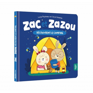 Auzou Auzou - Book, Zac et Zazou Découvrent le Camping