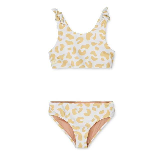 Liewood Maillot de Bain Deux Pieces avec Boucles Taches de Leopard Jojoba Charlotte et Charlie