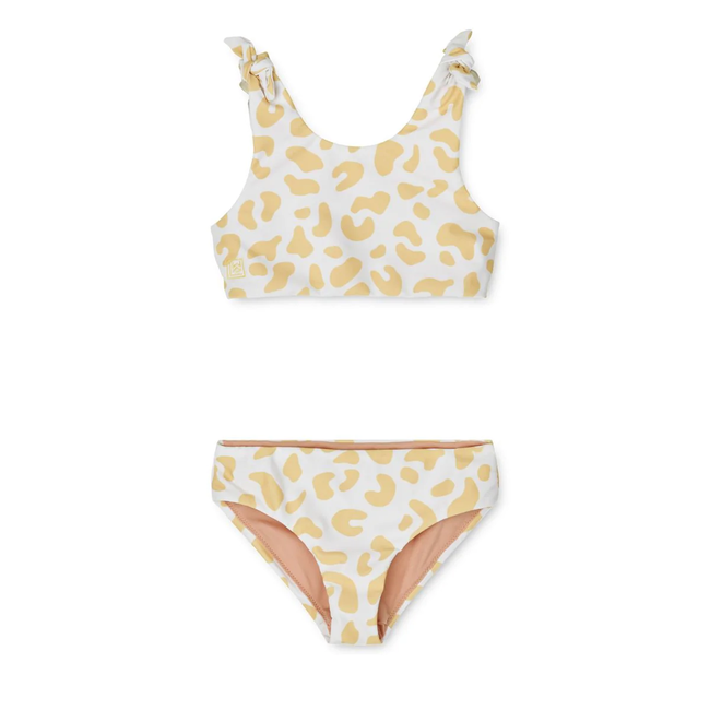 Liewood Liewood - Two Piece Swimsuit with Bows, Lepoard Spots Jojoba
