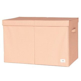 3 sprouts 3 Sprouts - Recycled Fabric Folding Storage Chest, Clay