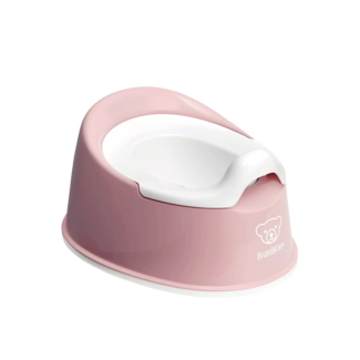 BabyBjörn BabyBjörn - Petit Pot Compact, Rose Poudre et Blanc