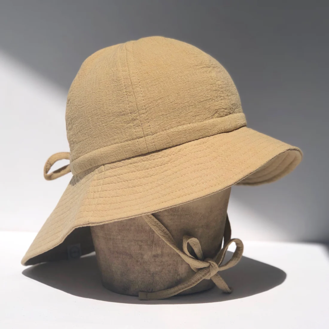 Fini. the label Fini. The Label - Floppy Cotton Sun Hat, Sand