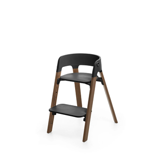 Stokke Stokke Steps - Chair, Golden Brown Legs and Black Seat