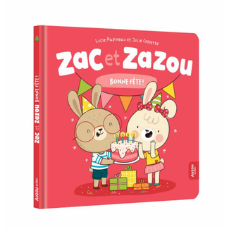 Auzou Auzou - Book, Zac et Zazou, Bonne Fête