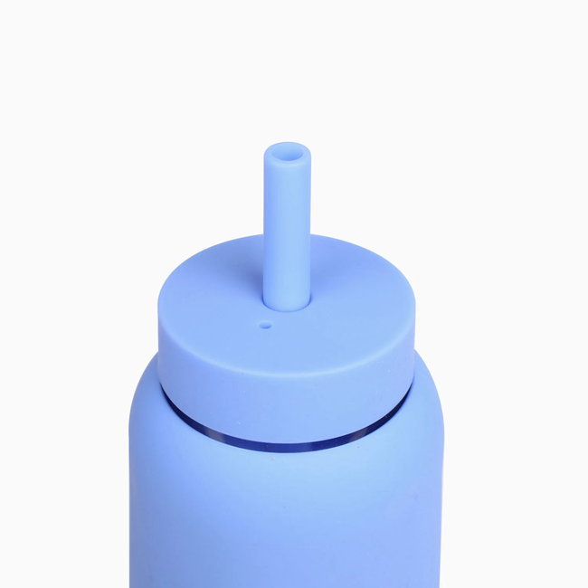 Bink Made Bink Made - Silicone Lounge Straw and Cap for Mini Bottle, Cornflower