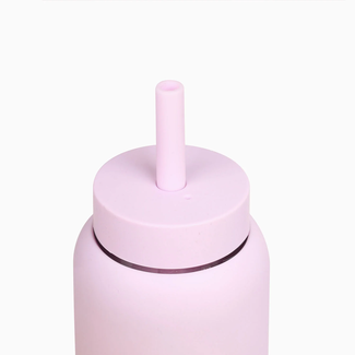 Bink Made Bink Made - Silicone Lounge Straw and Cap for Mini Bottle, Lilac
