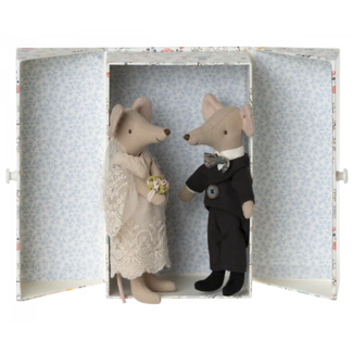 Maileg Maileg - Wedding Mice Couple in a Box