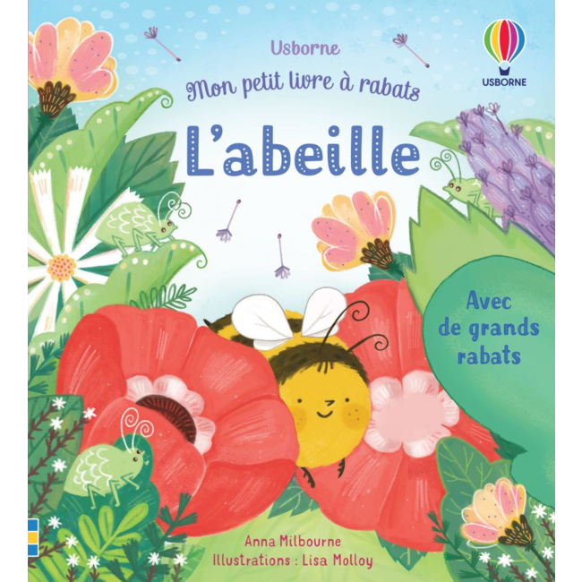 Usborne Usborne - Flap Book, L'Abeille