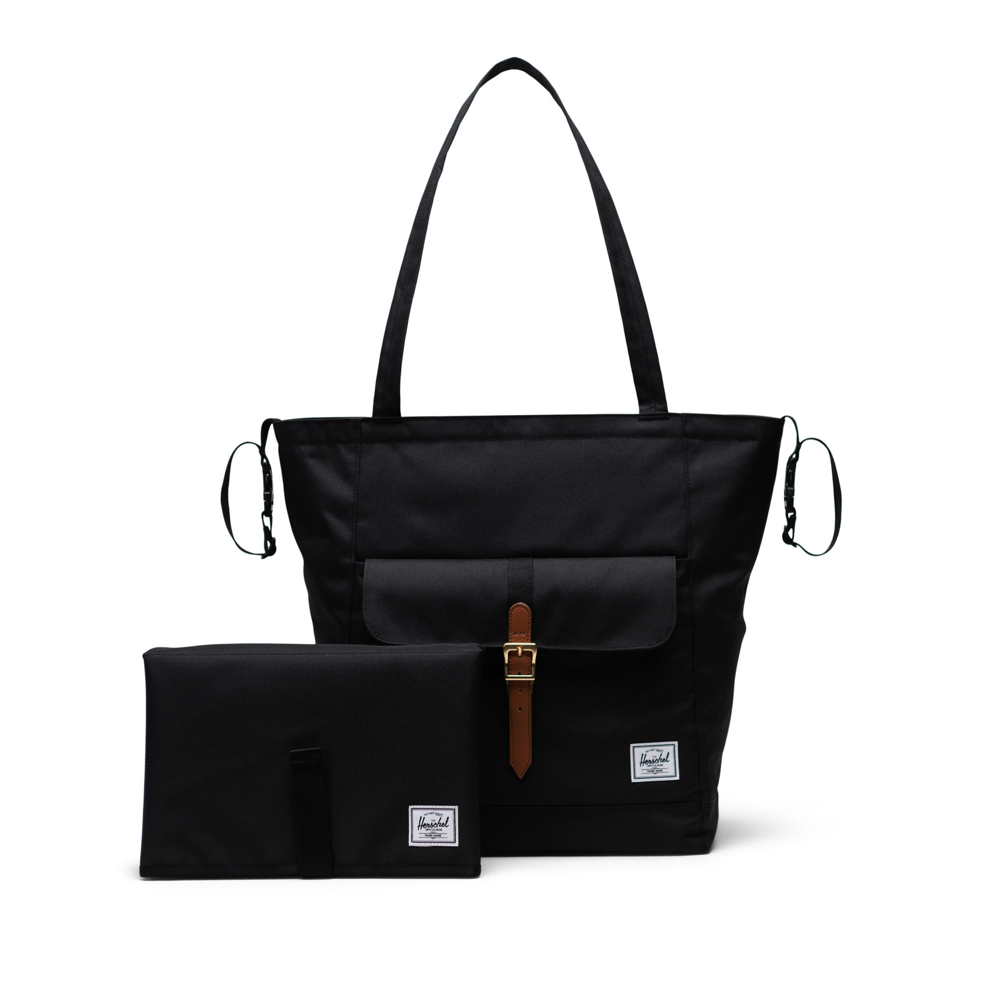 Herschel Sac Couches Retreat Noir Charlotte et Charlie