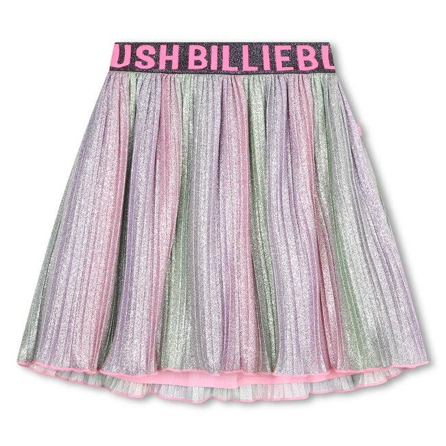 Billieblush BillieBlush - Jupe Plissée Métallique, Multicolore