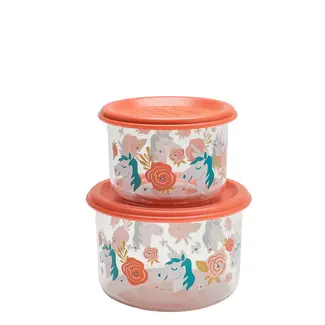 Sugarbooger Sugarbooger - Set of 2 Small Containers, Unicorns