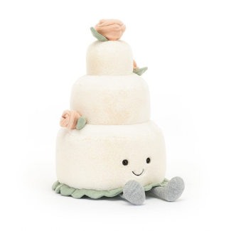 Jellycat Jellycat - Gâteau de Mariage Amusant 11"