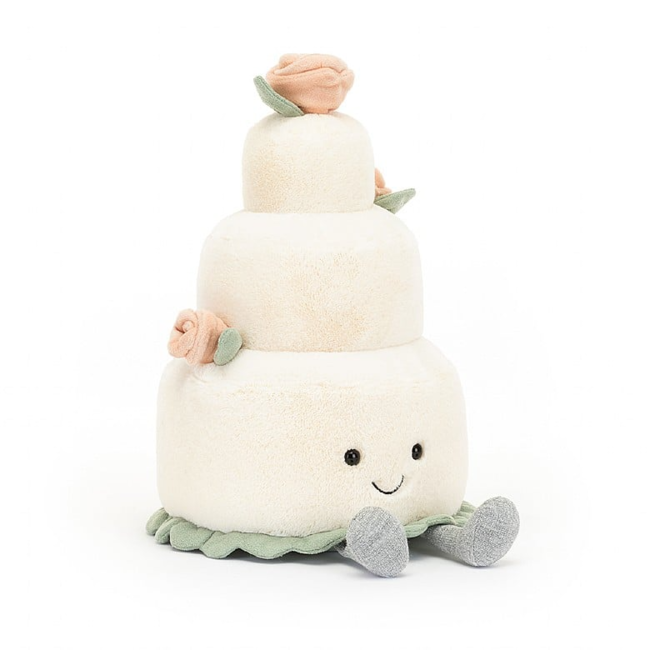 Jellycat Jellycat - Amuseable Wedding Cake 11"