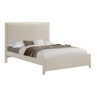 Natart Juvenile Natart Kyoto - Double Bed 54" with Low Profile Footboard and Linen Talc Panel