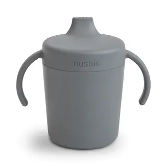 Mushie Mushie - Trainer Sippy Cup, Smoke