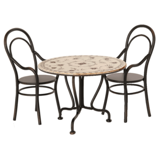 Maileg Maileg - Dining Table Set with 2 Chairs