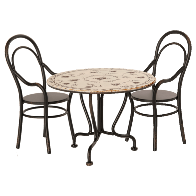 Maileg Maileg - Dining Table Set with 2 Chairs