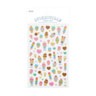 Ooly Ooly - Stickiville Stickers, Ice Cream Dream