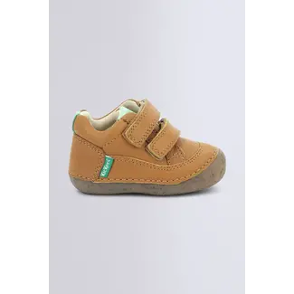 Kickers Kickers - Sostankro Leather Shoes, Camel
