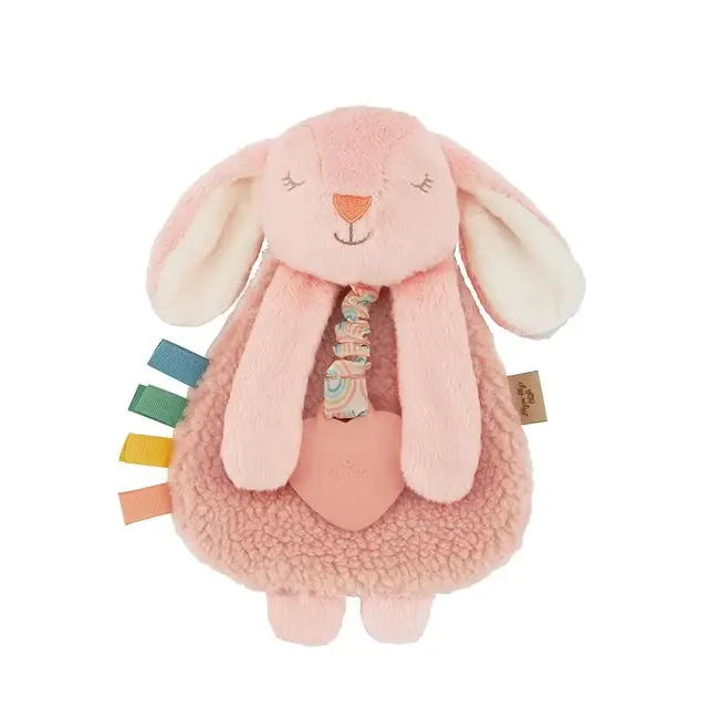 Itzy Ritzy Itzy Ritzy - Peluche Apaisante avec Jouet de Dentition, Ana le Lapin