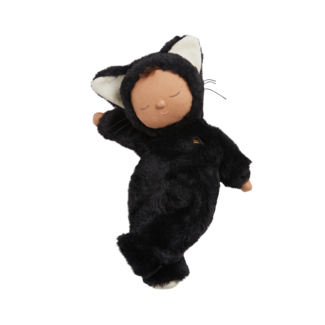 Olli Ella Olli Ella - Cozy Dinkum Doll, Black Cat Nox
