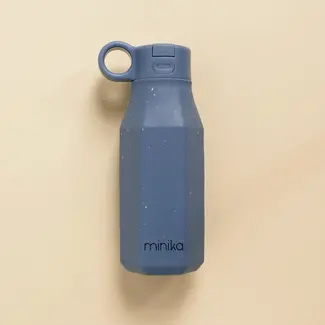 Minika Minika - Silicone Bottle 350ml, Indigo