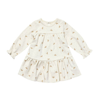 Quincy Mae Quincy Mae - Tiered Dress, Doves
