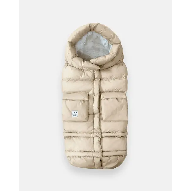 7 A.M 7AM - Blanket 212 Evolution Footmuff, Oslo Almond