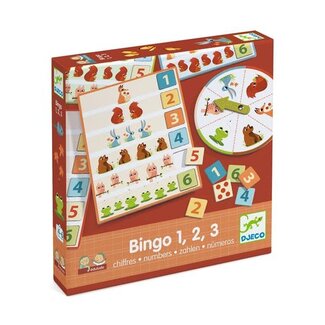 Djeco Djeco - Bingo Game, Numbers and Forest Animals