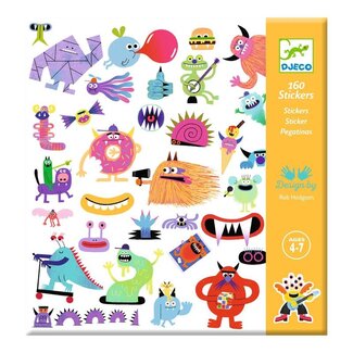 Djeco Djeco - Stickers, Monsters