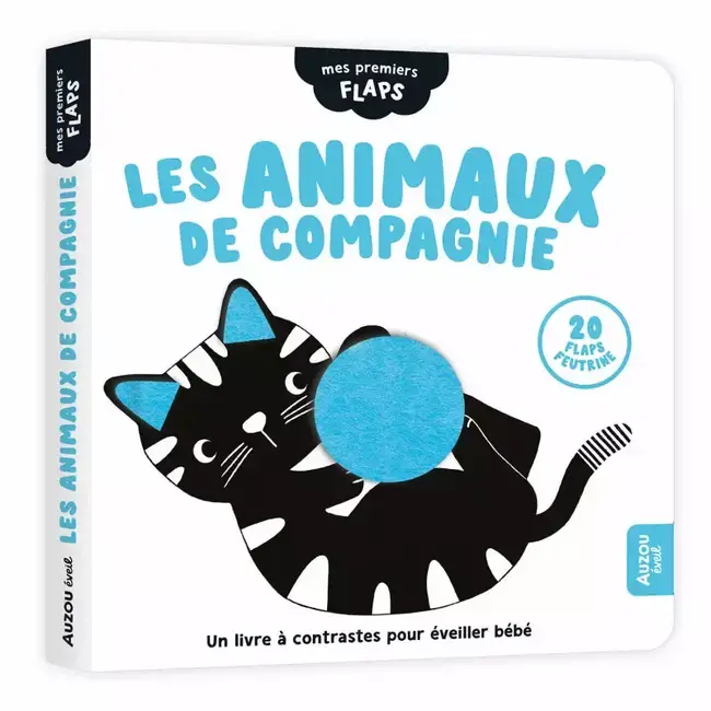 Auzou Auzou - Livre, Mes Premiers Flaps, Les Animaux de Compagnie