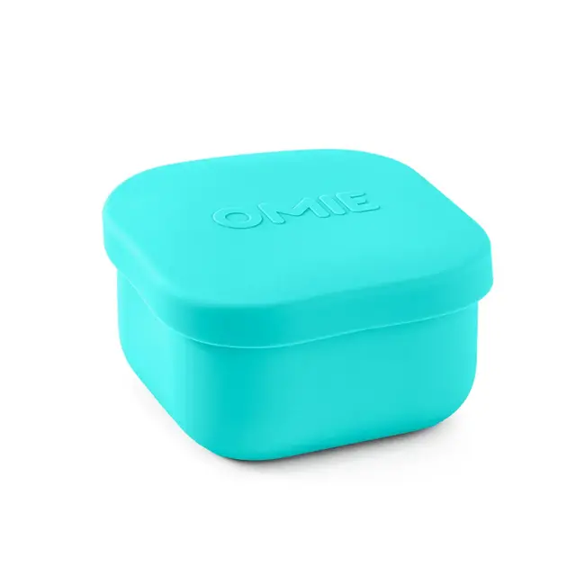 OmieSnack Silicone Food Storage 9.4 oz Container for OmieBox - Red