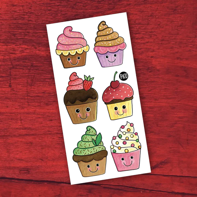 Let Them Eat Cake Temporary Tattoos - Love of Character