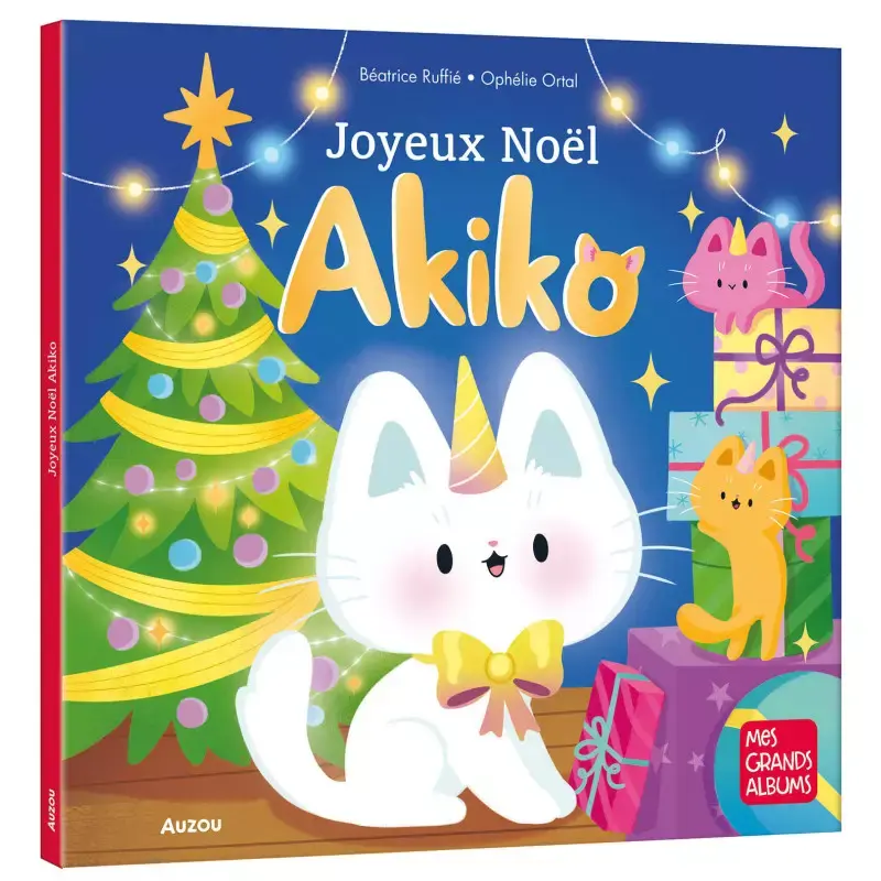 Auzou - Book, Joyeux Noël Akiko - Charlotte et Charlie