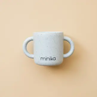 Minika Minika - Silicone Learning Cup with Handles, Ice