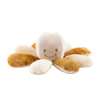 Nattou Nattou - Lapidou Octopus Activity Plush, Caramel