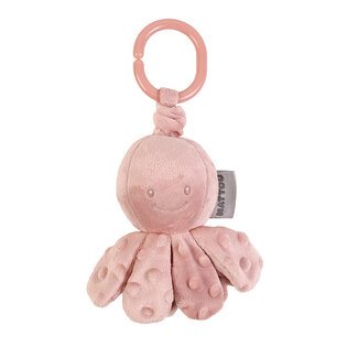 Nattou Nattou - Vibrating Octopus Toy, Old Pink