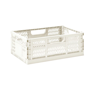 3 sprouts 3 Sprouts - Foldable Storage Box, Large, Cream