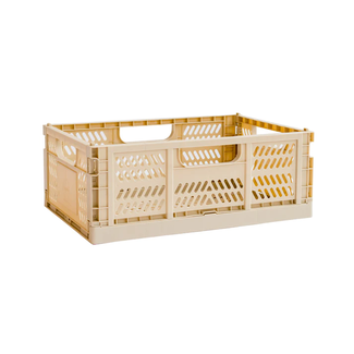 3 sprouts 3 Sprouts - Foldable Storage Box, Large, Sand