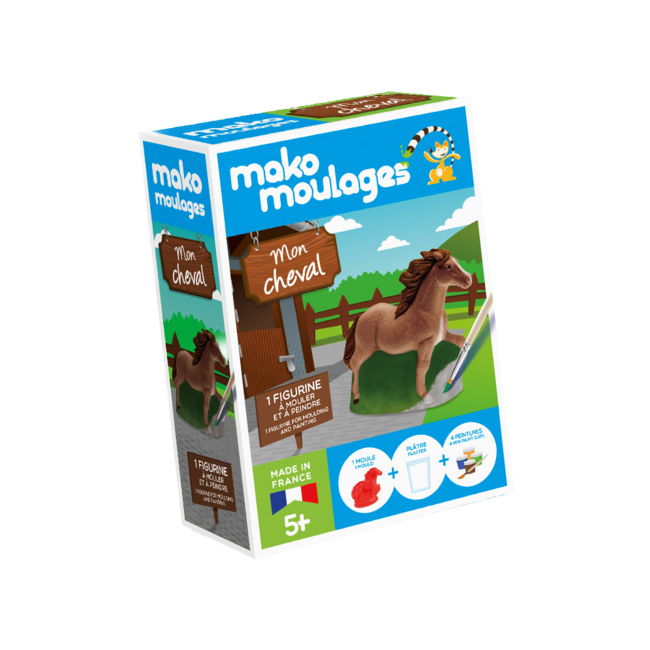 Mako Moulages Mako Moulages - Mold and Paint Figure Set, Horse