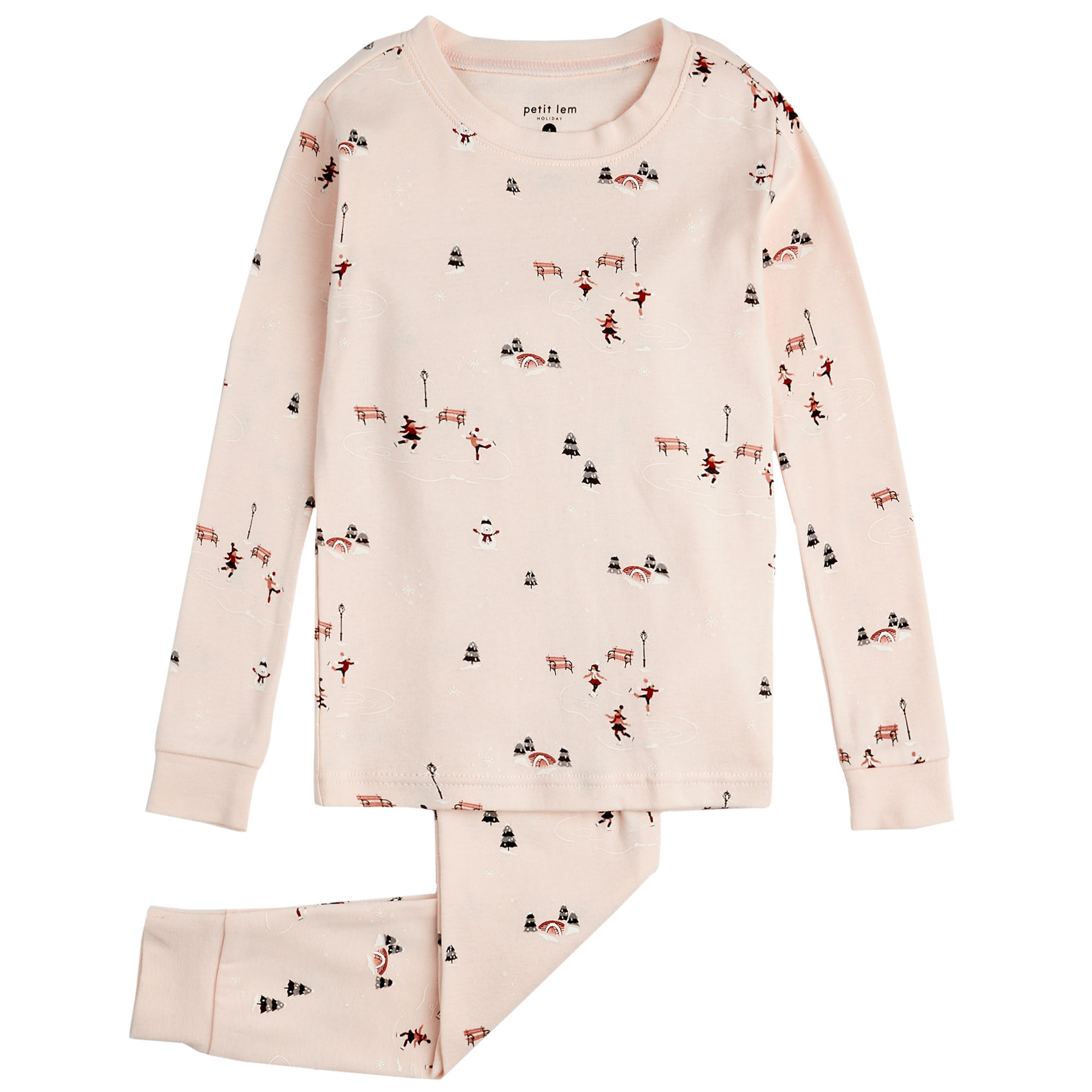 Ensemble bébé enfant - pyjama 2 pièces en coton biologique - Safari