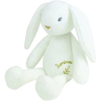Luminou Luminou - Photoluminescent Plush, White Rabbit