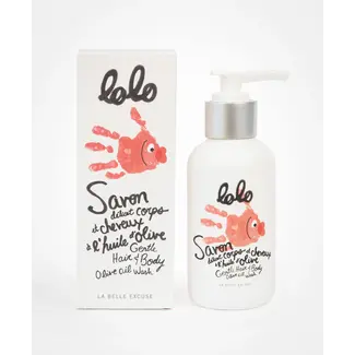 Lolo et moi Lolo et Moi - Gentle Hair and Body Olive Oil Wash, 125 ml