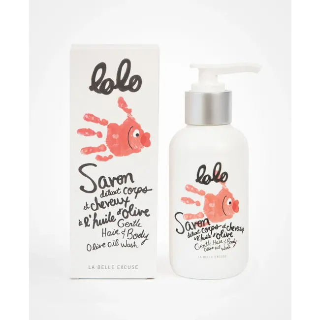 Lolo et moi Lolo et Moi - Gentle Hair and Body Olive Oil Wash, 125 ml