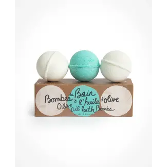 Lolo et moi Lolo et Moi - Pack of 3 Olive Oil Bath Bombs