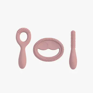 Ezpz EzPz - Outils de Développement Oral pour Bébé, Blush