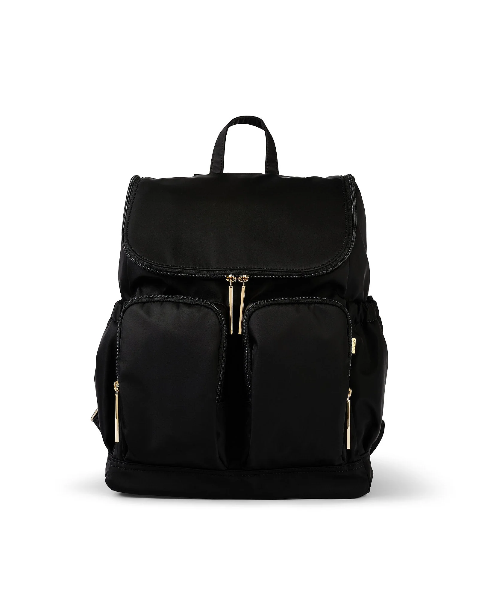 Black nappy backpack sale