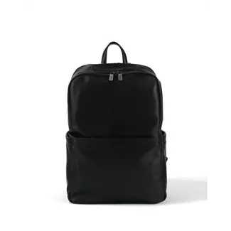 OiOi OiOi - Vegan Leather Multitasker Nappy Backpack, Black